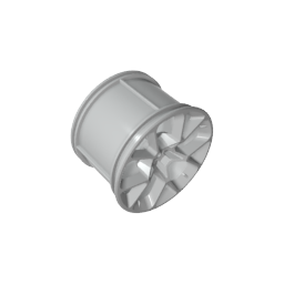 GDS-1498 - Wheel 62.3 x 42 Large with Silver Outline Print