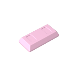 GDS-1499 - Tile Special 1 x 2 with Sloped Walls AKA Money / Gold Bar [Ingot]