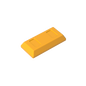 GDS-1499 - Tile Special 1 x 2 with Sloped Walls AKA Money / Gold Bar [Ingot]