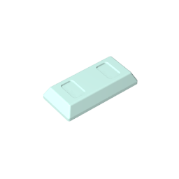 GDS-1499 - Tile Special 1 x 2 with Sloped Walls AKA Money / Gold Bar [Ingot]