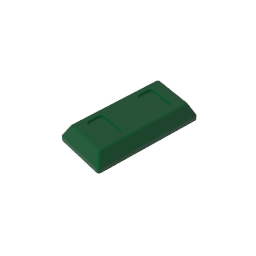 GDS-1499 - Tile Special 1 x 2 with Sloped Walls AKA Money / Gold Bar [Ingot]