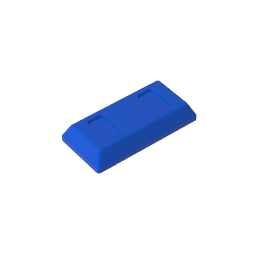 GDS-1499 - Tile Special 1 x 2 with Sloped Walls AKA Money / Gold Bar [Ingot]