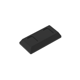 GDS-1499 - Tile Special 1 x 2 with Sloped Walls AKA Money / Gold Bar [Ingot]