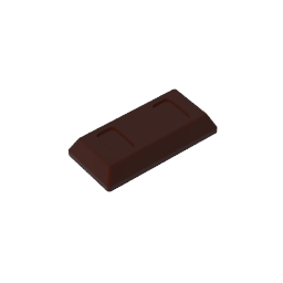 GDS-1499 - Tile Special 1 x 2 with Sloped Walls AKA Money / Gold Bar [Ingot]