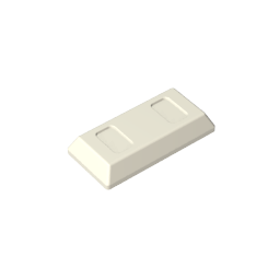 GDS-1499 - Tile Special 1 x 2 with Sloped Walls AKA Money / Gold Bar [Ingot]