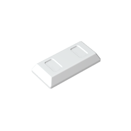 GDS-1499 - Tile Special 1 x 2 with Sloped Walls AKA Money / Gold Bar [Ingot]