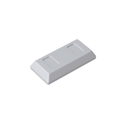 GDS-1499 - Tile Special 1 x 2 with Sloped Walls AKA Money / Gold Bar [Ingot]