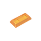 GDS-1499 - Tile Special 1 x 2 with Sloped Walls AKA Money / Gold Bar [Ingot]
