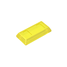 GDS-1499 - Tile Special 1 x 2 with Sloped Walls AKA Money / Gold Bar [Ingot]