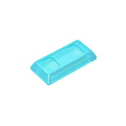 GDS-1499 - Tile Special 1 x 2 with Sloped Walls AKA Money / Gold Bar [Ingot]