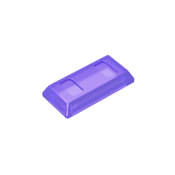 GDS-1499 - Tile Special 1 x 2 with Sloped Walls AKA Money / Gold Bar [Ingot]