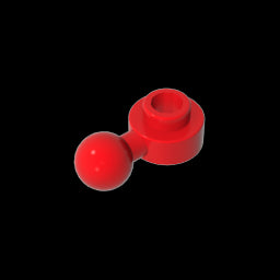 GDS-1500 - Plate, Round 1 x 1 with Towball [Undetermined Hole Type]