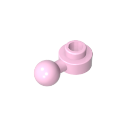 GDS-1500 - Plate, Round 1 x 1 with Towball [Undetermined Hole Type]