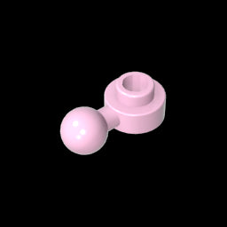 GDS-1500 - Plate, Round 1 x 1 with Towball [Undetermined Hole Type]