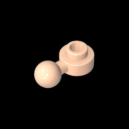 GDS-1500 - Plate, Round 1 x 1 with Towball [Undetermined Hole Type]