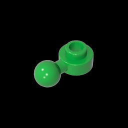 GDS-1500 - Plate, Round 1 x 1 with Towball [Undetermined Hole Type]