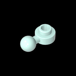 GDS-1500 - Plate, Round 1 x 1 with Towball [Undetermined Hole Type]