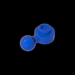 GDS-1500 - Plate, Round 1 x 1 with Towball [Undetermined Hole Type]