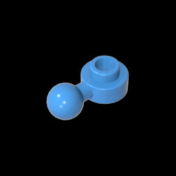 GDS-1500 - Plate, Round 1 x 1 with Towball [Undetermined Hole Type]