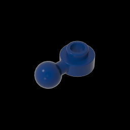GDS-1500 - Plate, Round 1 x 1 with Towball [Undetermined Hole Type]