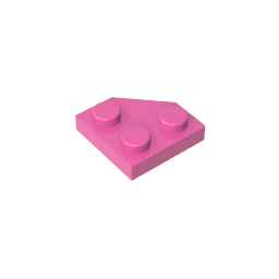 GDS-1503 - Wedge Plate 2 x 2 Cut Corner