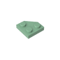 GDS-1503 - Wedge Plate 2 x 2 Cut Corner