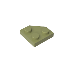 GDS-1503 - Wedge Plate 2 x 2 Cut Corner