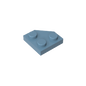 GDS-1503 - Wedge Plate 2 x 2 Cut Corner