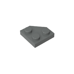 GDS-1503 - Wedge Plate 2 x 2 Cut Corner