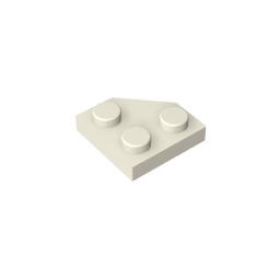 GDS-1503 - Wedge Plate 2 x 2 Cut Corner