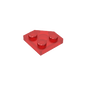GDS-1503 - Wedge Plate 2 x 2 Cut Corner