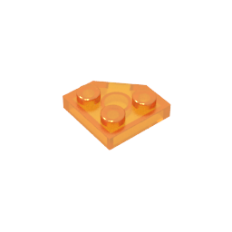 GDS-1503 - Wedge Plate 2 x 2 Cut Corner