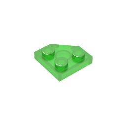 GDS-1503 - Wedge Plate 2 x 2 Cut Corner