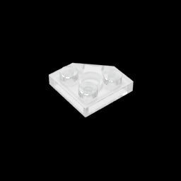 GDS-1503 - Wedge Plate 2 x 2 Cut Corner