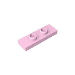GDS-1504 - Plate Special 1 x 3 with 2 Studs with Groove and Inside Stud Holder (Jumper)