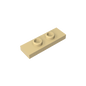 GDS-1504 - Plate Special 1 x 3 with 2 Studs with Groove and Inside Stud Holder (Jumper)