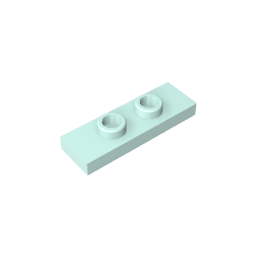 GDS-1504 - Plate Special 1 x 3 with 2 Studs with Groove and Inside Stud Holder (Jumper)