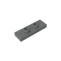 GDS-1504 - Plate Special 1 x 3 with 2 Studs with Groove and Inside Stud Holder (Jumper)