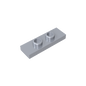GDS-1504 - Plate Special 1 x 3 with 2 Studs with Groove and Inside Stud Holder (Jumper)
