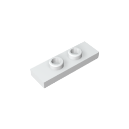 GDS-1504 - Plate Special 1 x 3 with 2 Studs with Groove and Inside Stud Holder (Jumper)