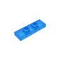GDS-1504 - Plate Special 1 x 3 with 2 Studs with Groove and Inside Stud Holder (Jumper)