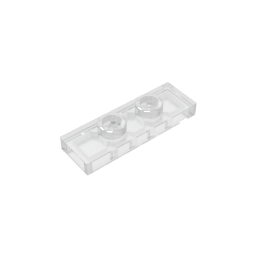 GDS-1504 - Plate Special 1 x 3 with 2 Studs with Groove and Inside Stud Holder (Jumper)