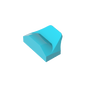 GDS-1507 - Wedge Curved 1 x 2 x 2/3 No Studs, Wing End