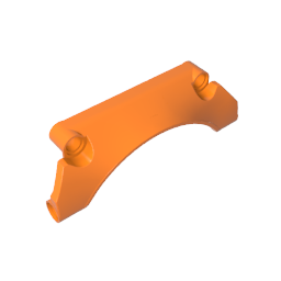 GDS-1518 - Technic Panel Car Mudguard Arched 3 x 9 x 2