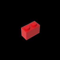 GDS-1545 - Brick 1 x 2 without Bottom Tube