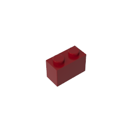 GDS-1545 - Brick 1 x 2 without Bottom Tube