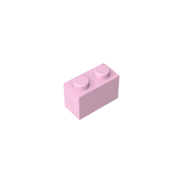 GDS-1545 - Brick 1 x 2 without Bottom Tube