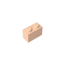 GDS-1545 - Brick 1 x 2 without Bottom Tube