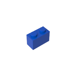 GDS-1545 - Brick 1 x 2 without Bottom Tube