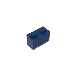 GDS-1545 - Brick 1 x 2 without Bottom Tube